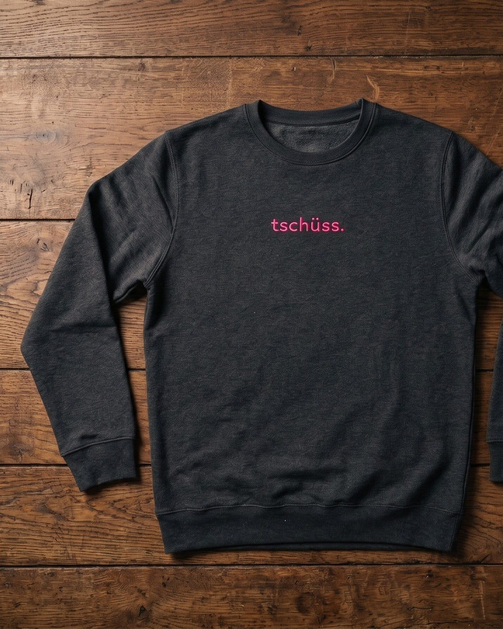 Moin-Tschüss Sweater Volcano Grey