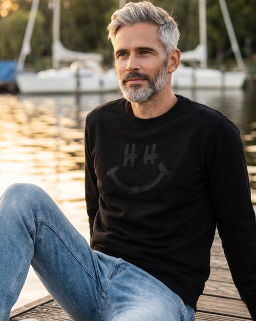 Hamburg Smile Sweater Black