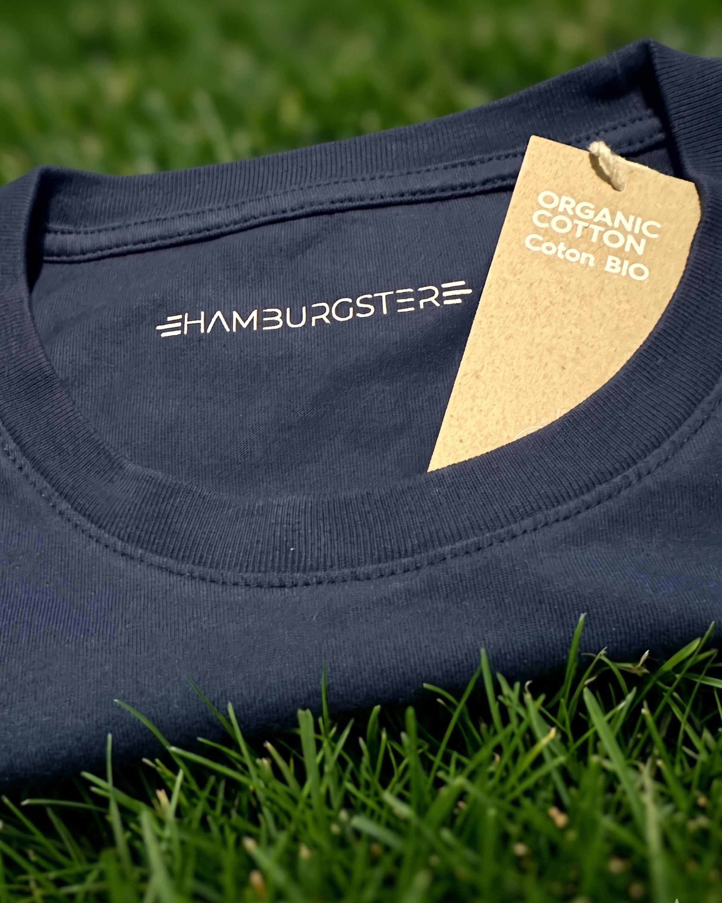 Hamburg Raute T-Shirt Dip Dye Navy