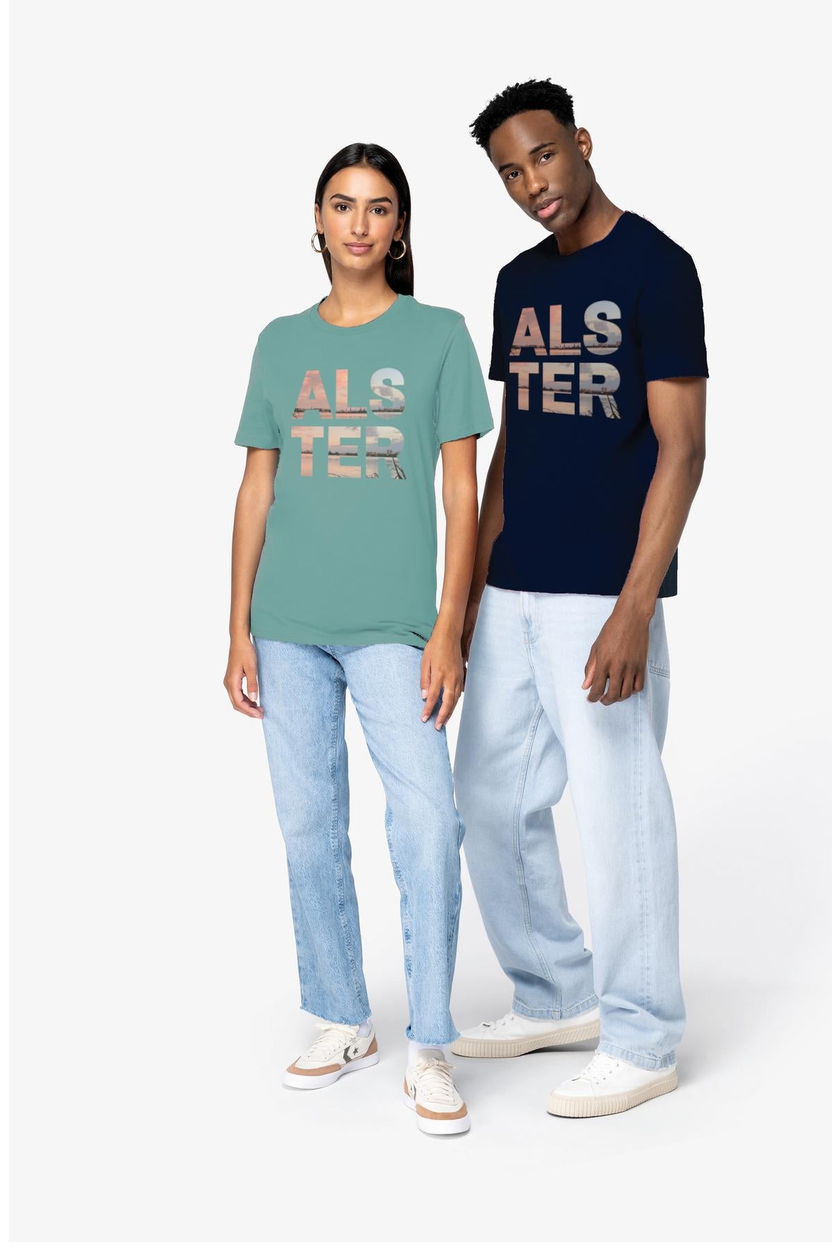 Alster Unisex T-Shirt auf Lager