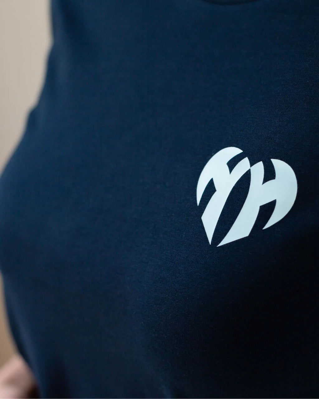 Hamburg Herz T-Shirt navy blue