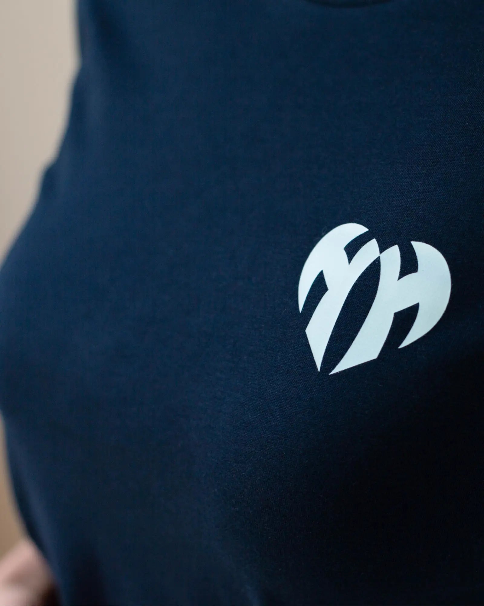 Hamburg Herz T-Shirt navy blue