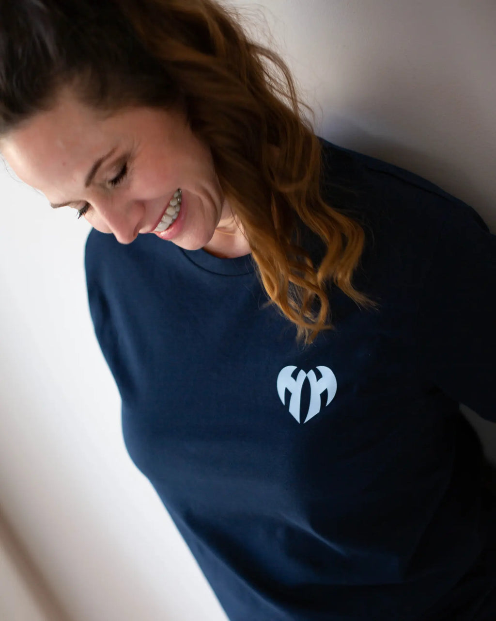 Hamburg Herz T-Shirt navy blue