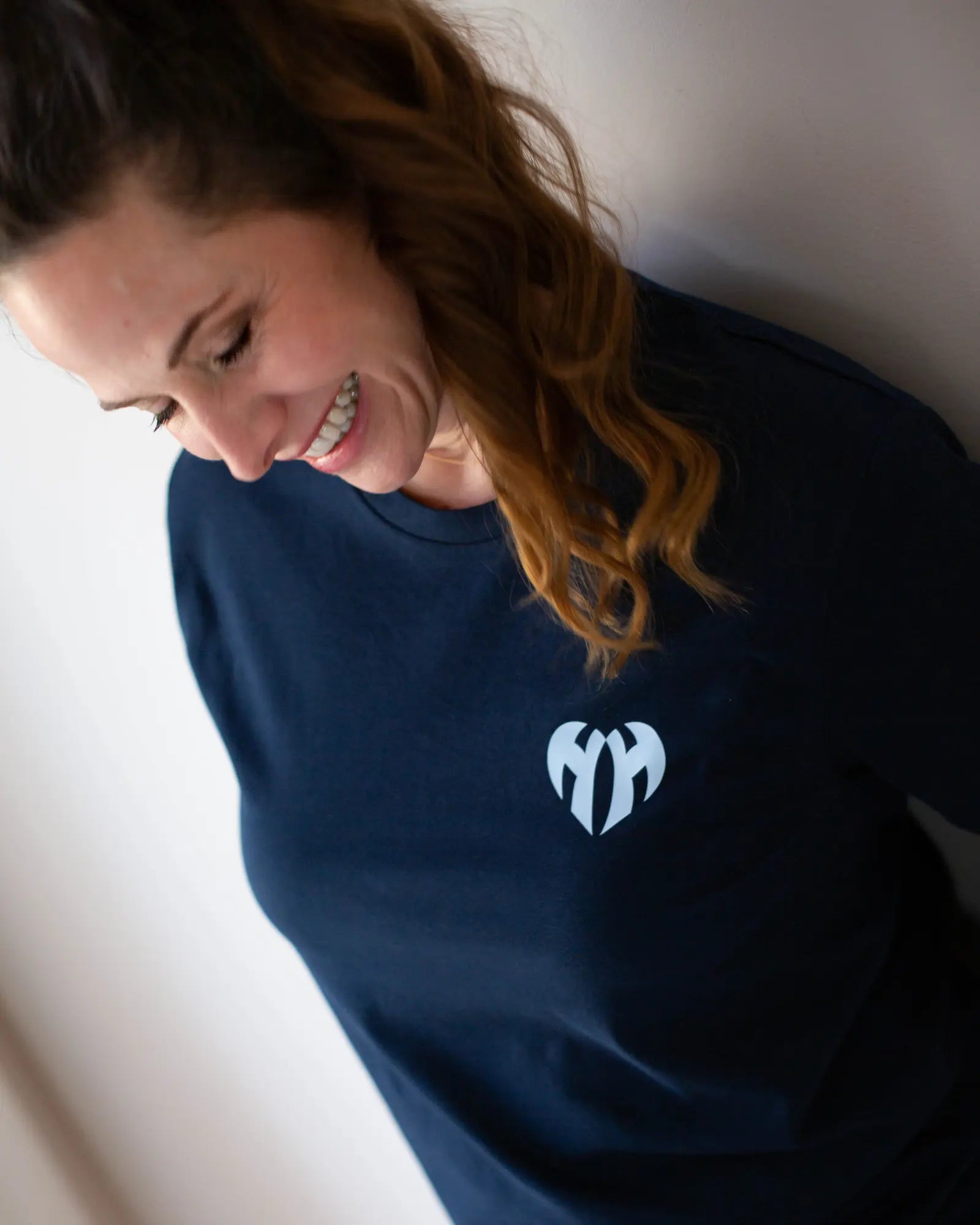 Hamburg Herz T-Shirt navy blue