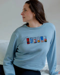Hamburg Tiles Sweater Aquamarine