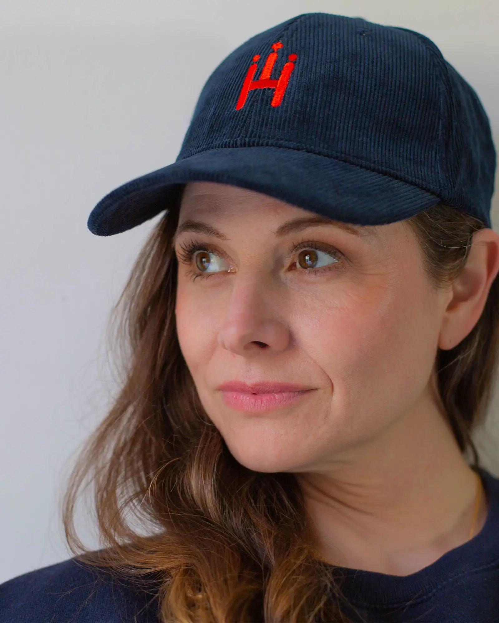 Hamburgster Cord Cap blau