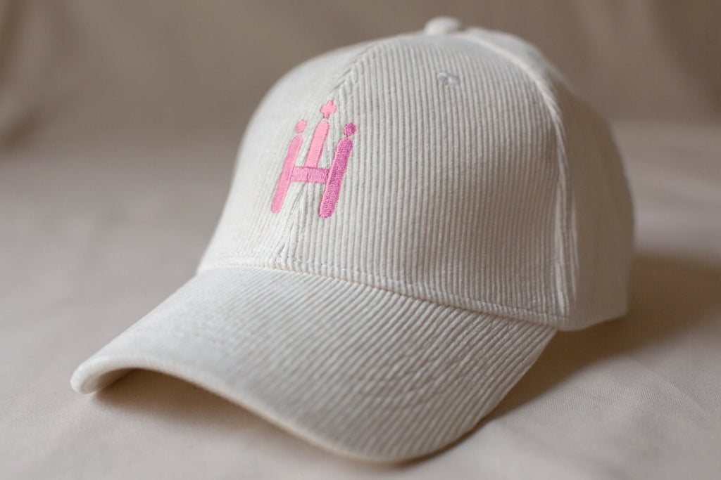 Hamburgster Cord Cap weiß