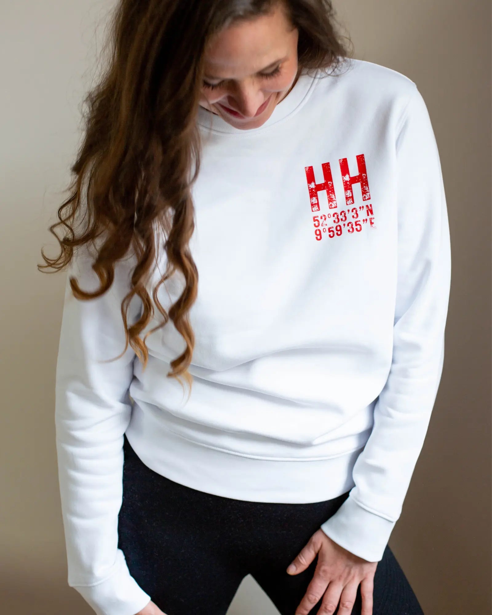 Lieblings Koordinaten Sweater weiß