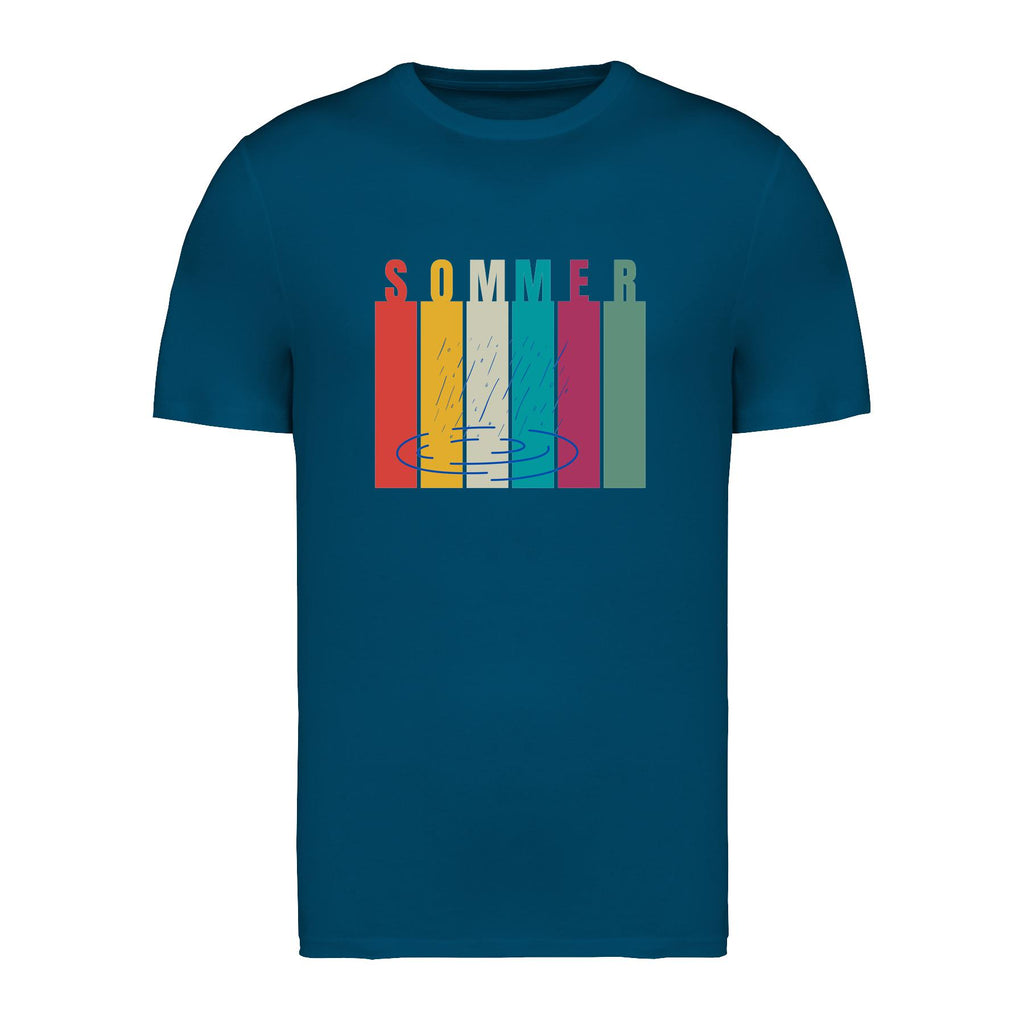 Hamburg Sommer Unisex T-Shirt auf Lager