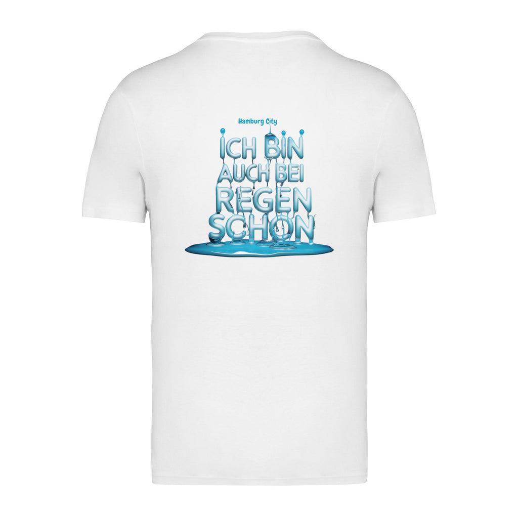 Bei Regen schön Hamburg Unisex T-Shirt auf Lager