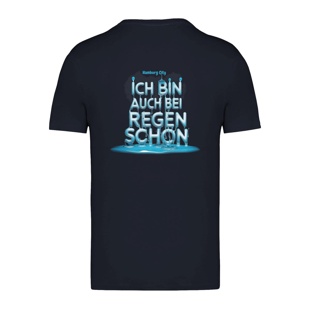 Bei Regen schön Hamburg Unisex T-Shirt auf Lager