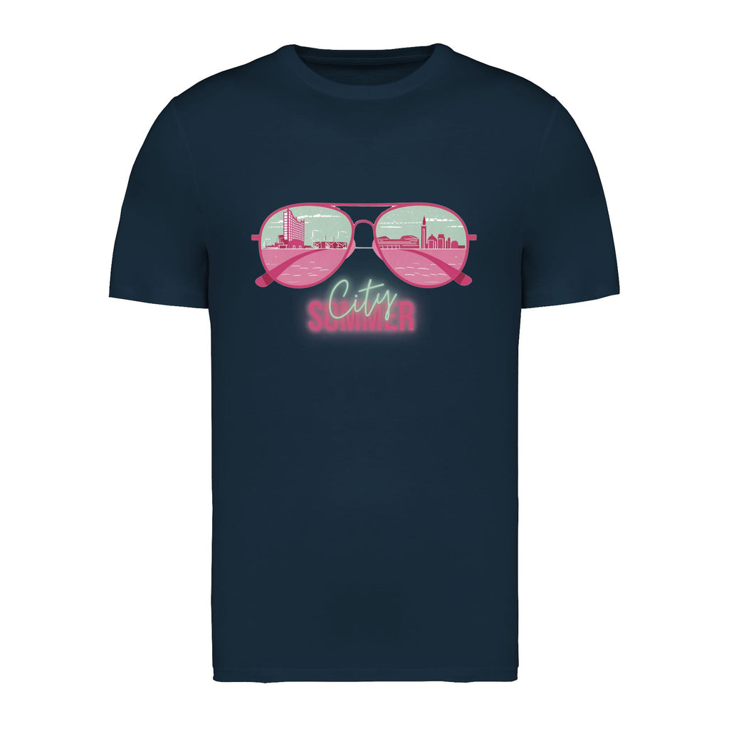 City Sommer Unisex T-Shirt auf Lager