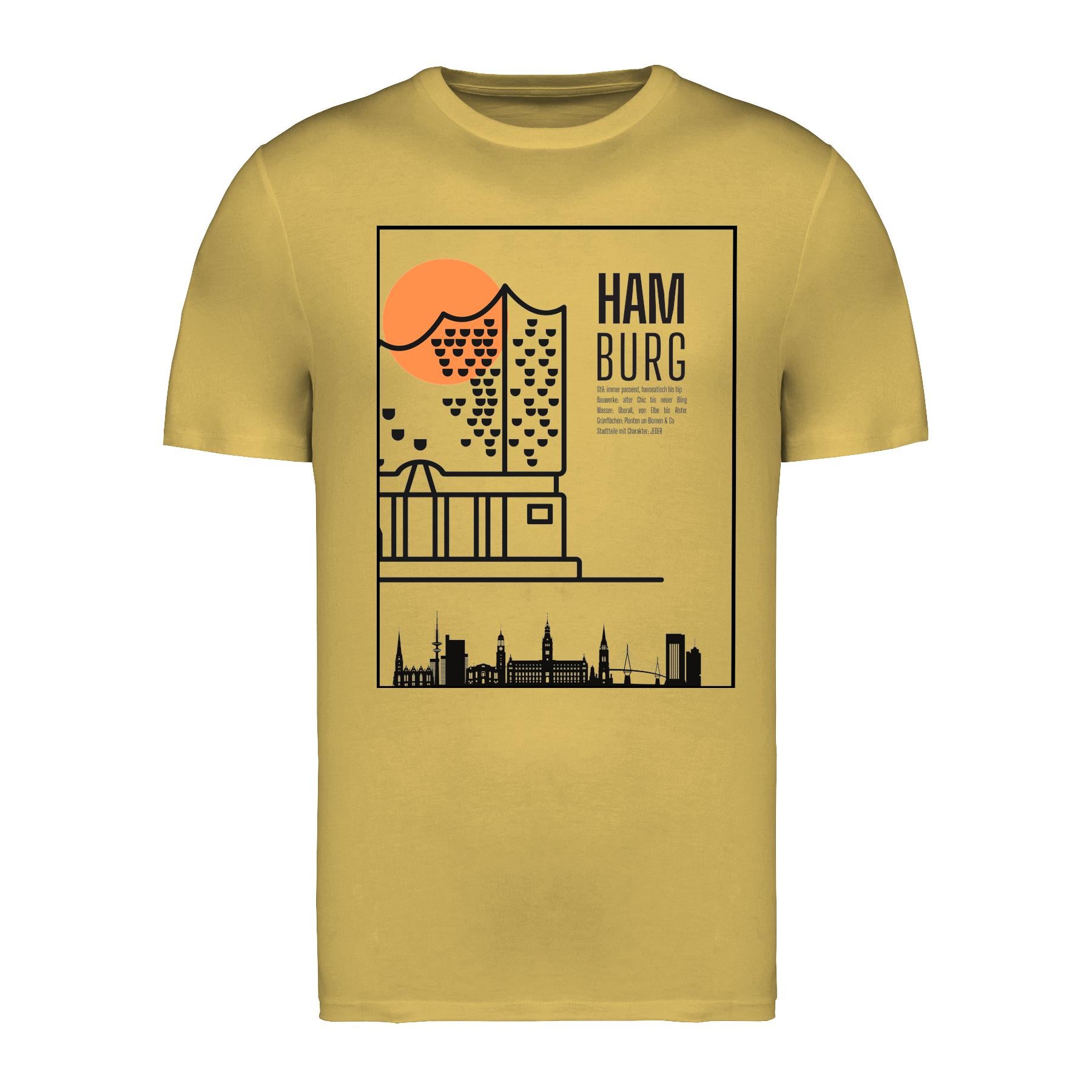 Hamburg Style Unisex T-Shirt auf Lager