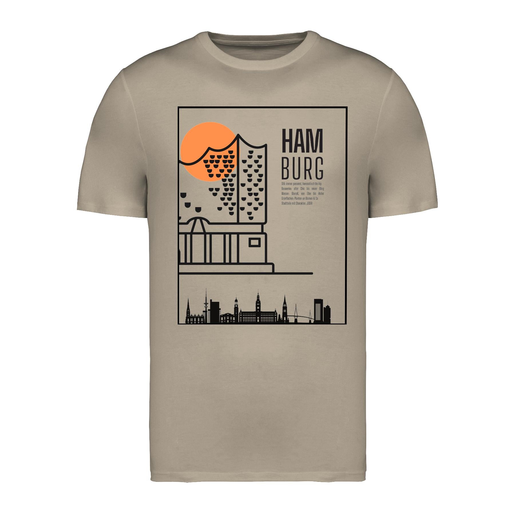 Hamburg Style Unisex T-Shirt auf Lager