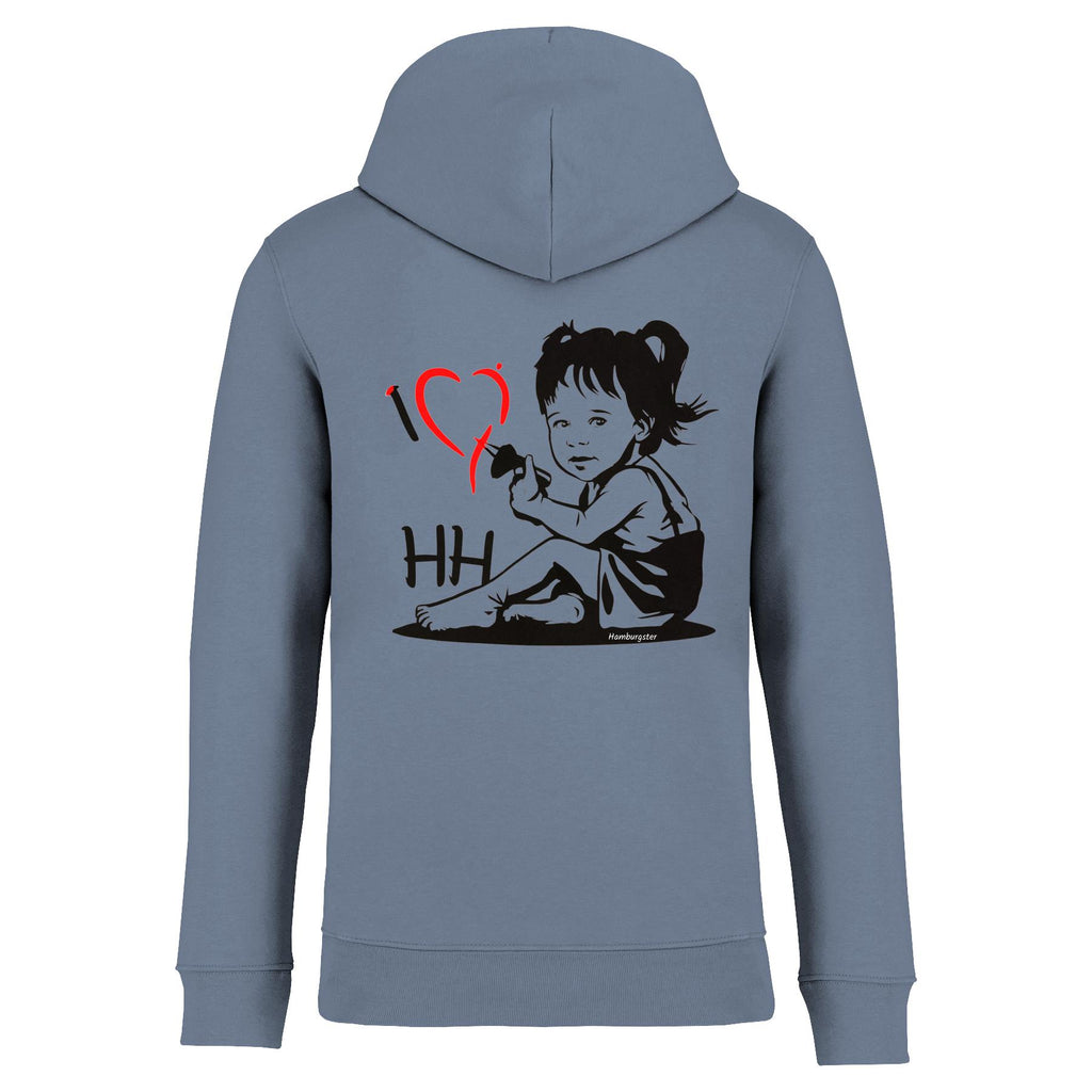 I love HH  Hoodie auf Lager
