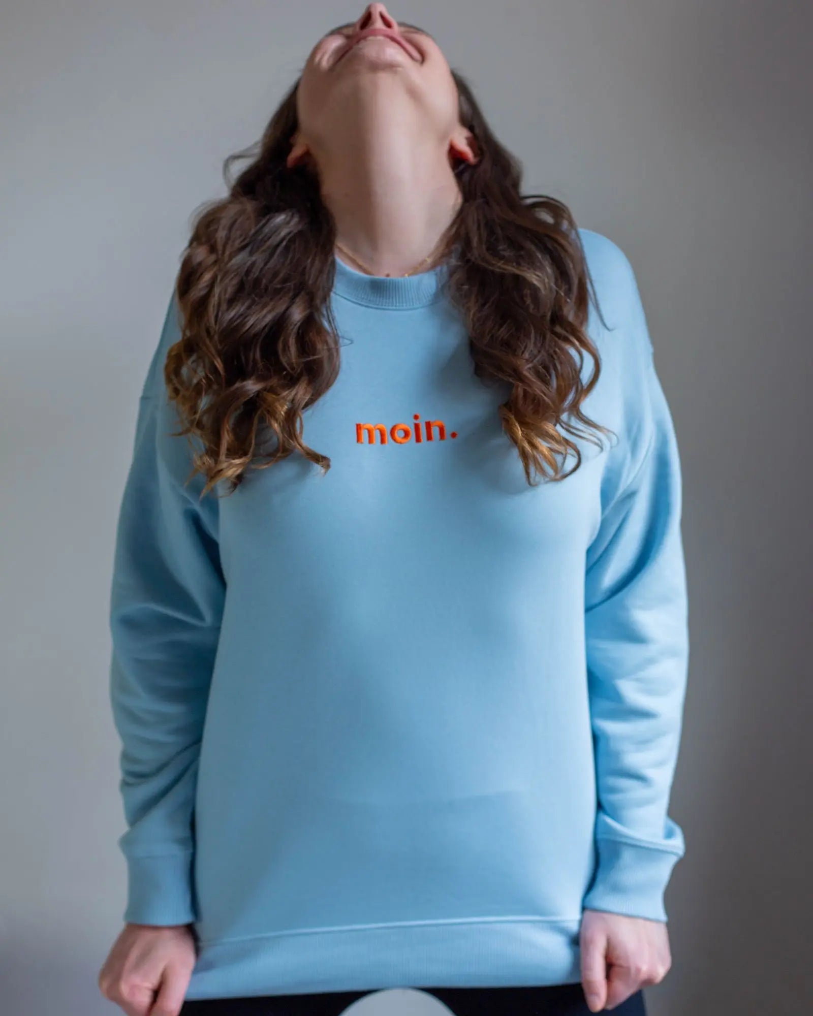 Hamburg Moin-Tschüss Oversized Sweater Aquamarine