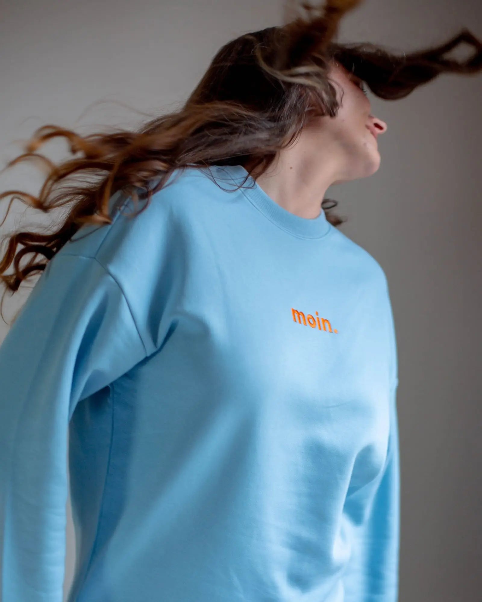 Hamburg Moin-Tschüss Oversized Sweater Aquamarine