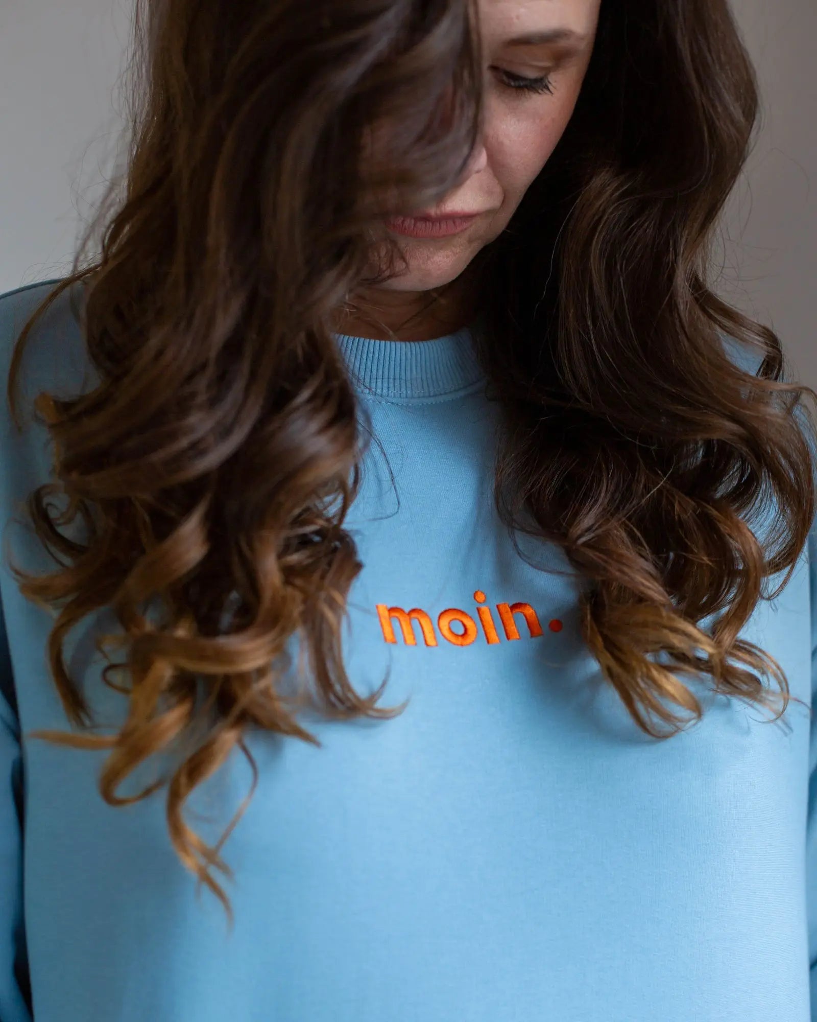 Hamburg Moin-Tschüss Oversized Sweater Aquamarine