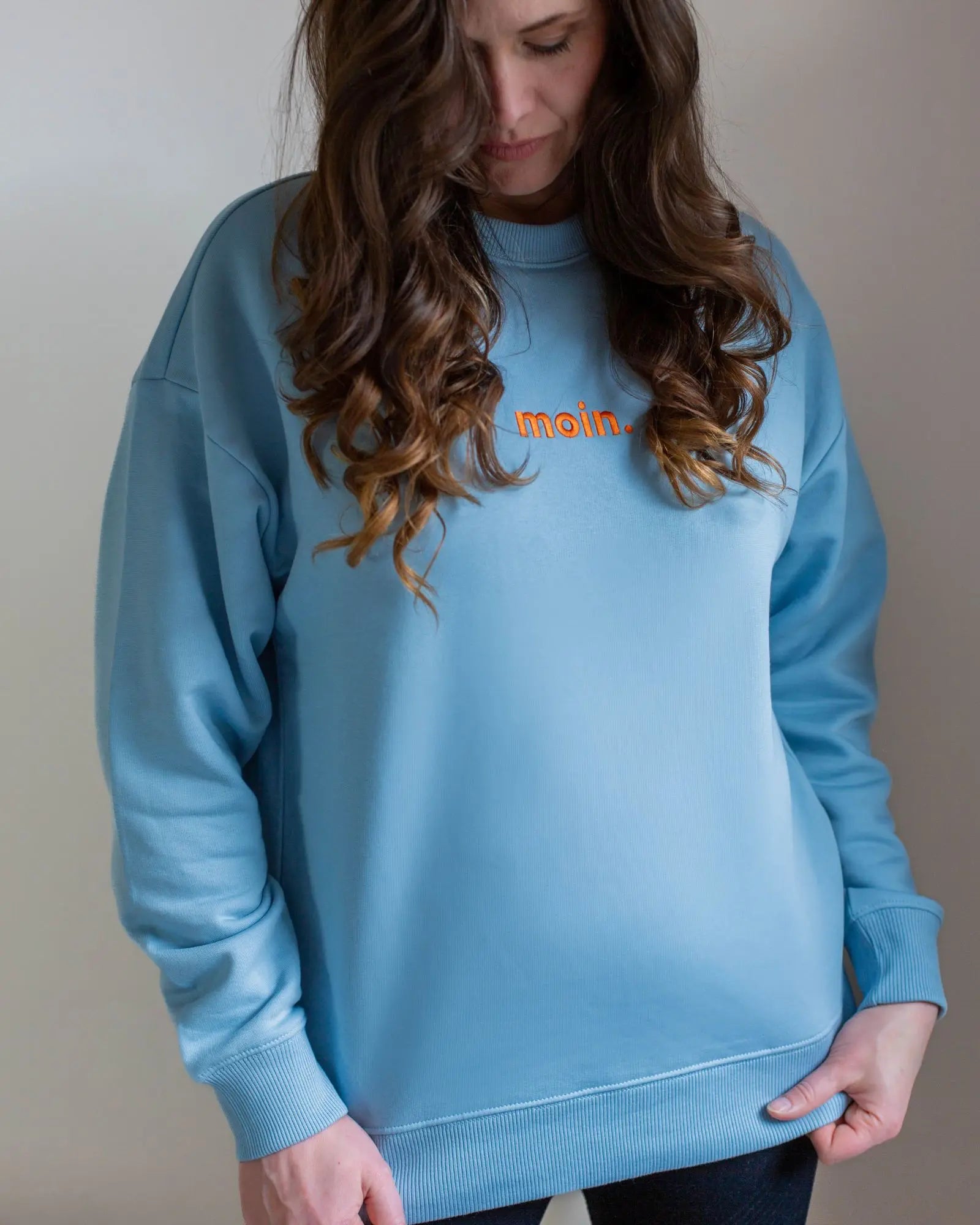Hamburg Moin-Tschüss Oversized Sweater Aquamarine