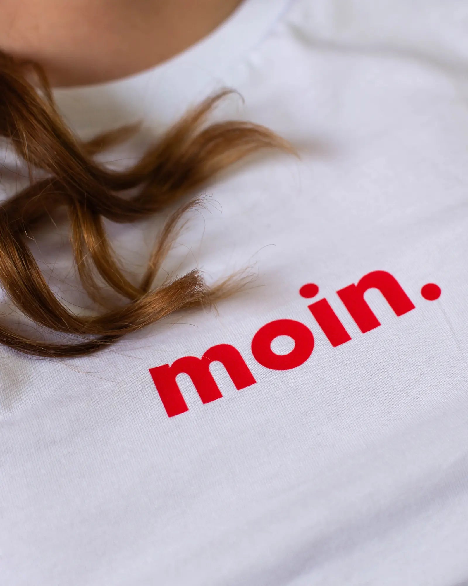 Moin-Tschüss T-Shirt weiß