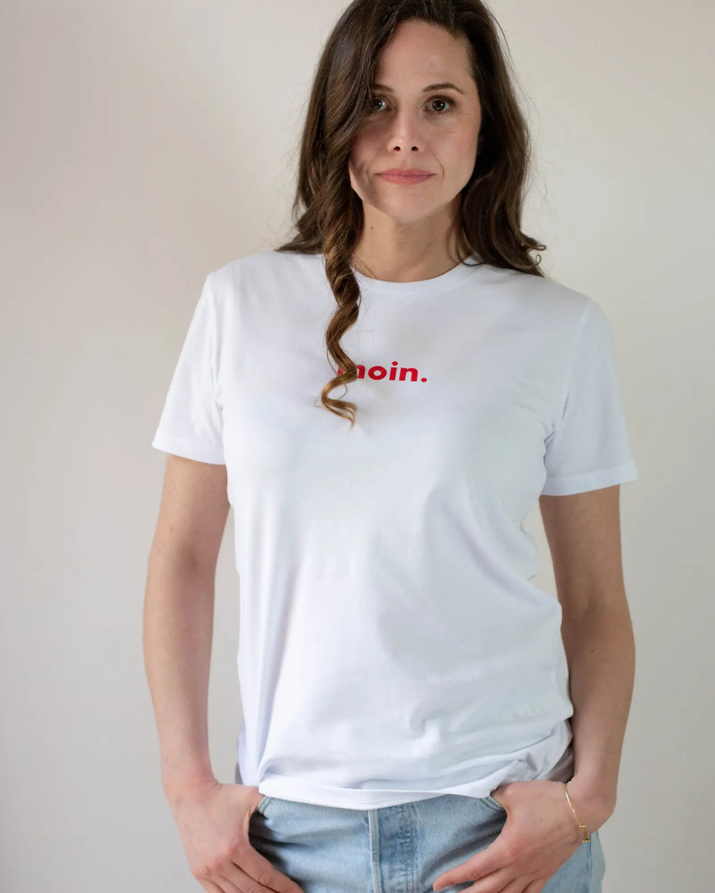 Moin-Tschüss T-Shirt weiß