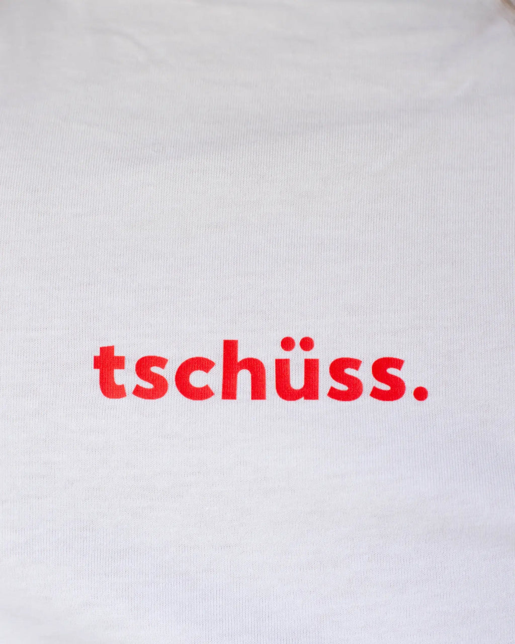 Moin-Tschüss T-Shirt weiß