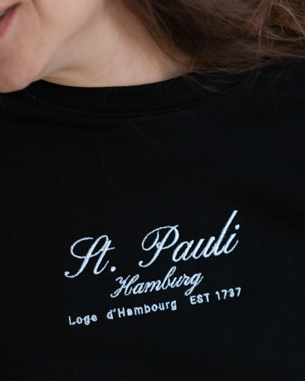 St. Pauli Sweater schwarz