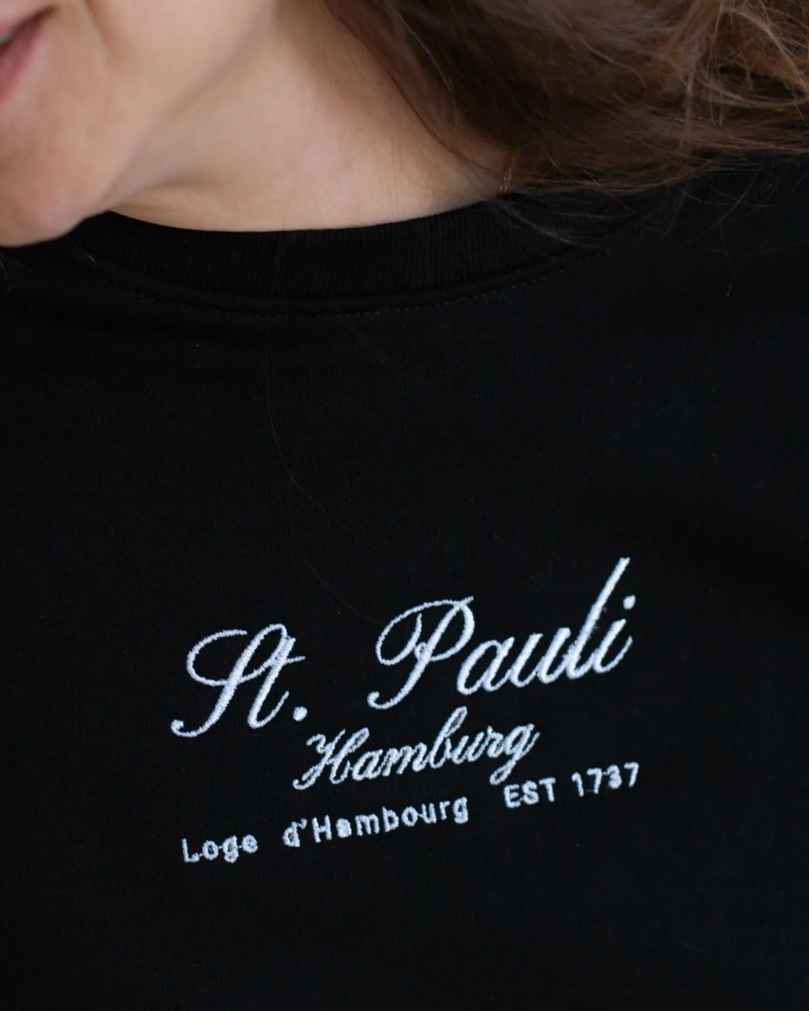 St. Pauli Sweater schwarz