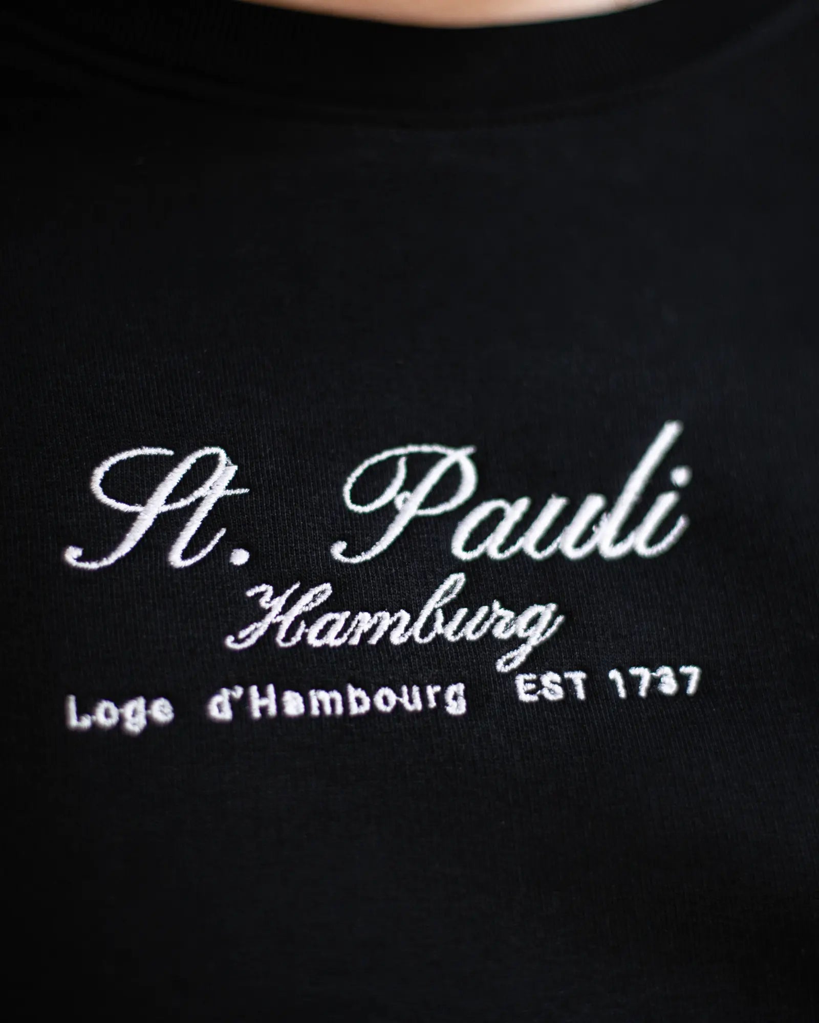 St. Pauli Sweater schwarz