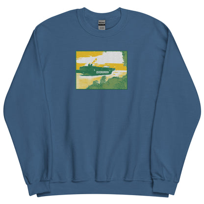 Evergreen Unisex-Pullover mit gesticktem Motiv