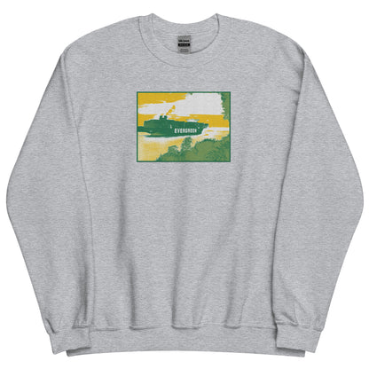 Evergreen Unisex-Pullover mit gesticktem Motiv