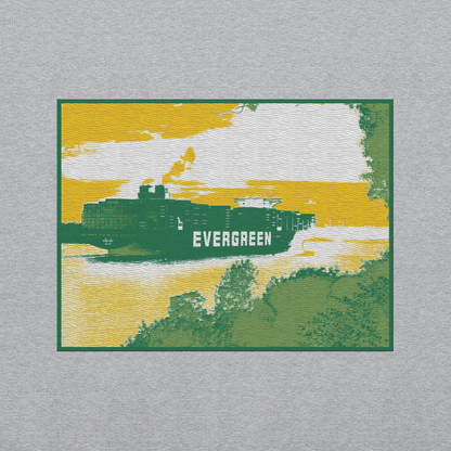 Evergreen Unisex-Pullover mit gesticktem Motiv