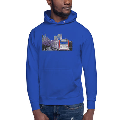 Urban Symphony Unisex-Kapuzenpullover mit gesticktem Motiv