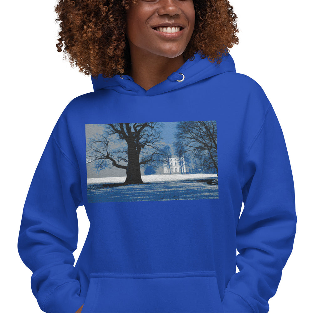 Jenisch Haus Unisex-Hoodie mit gesticktem Motiv